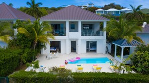 Exterior - Villa BLUE SAILING – Sunset View Retreat Overlooking Friar’s & Happy Bay in French St. Martin (Happy Bay)