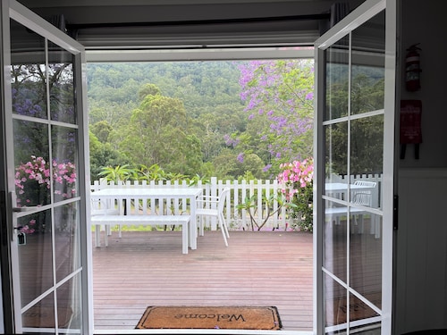 Hunter Valley - Romantisches Luxus-Spa-Ferienhaus - herrliche Aussicht