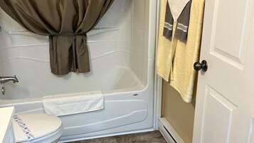 Free toiletries, hair dryer, towels, soap