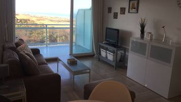 Smart-tv, boeken en een stereo