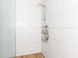 Een douche, een haardroger