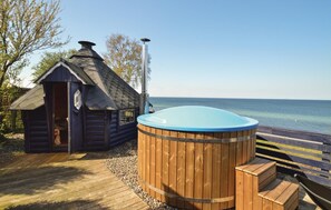 Utendørs boblebad