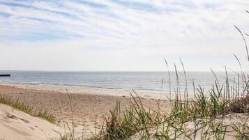 Nära stranden och fiske