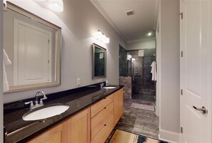Shower, towels