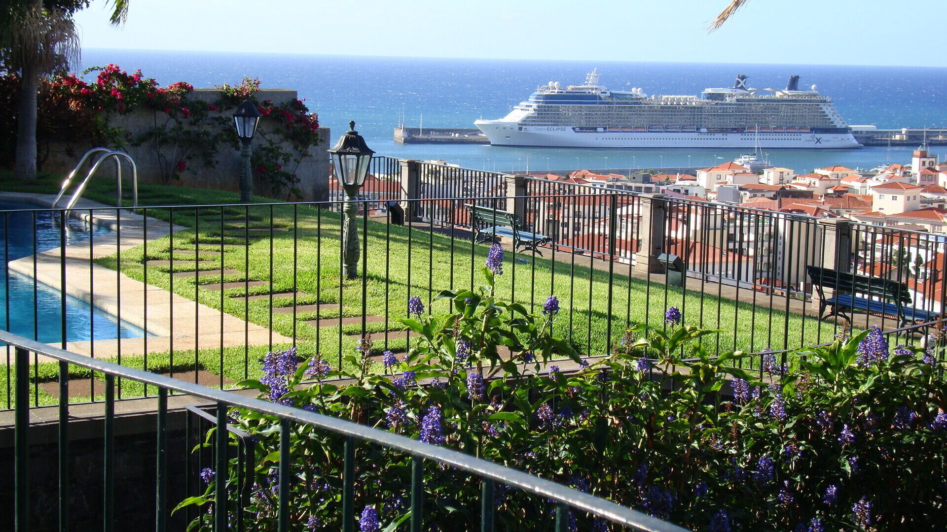 Alberca al aire libre 