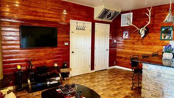 Smart TV, DVD player, video library