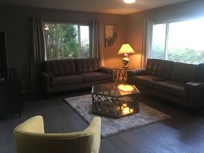 TV connectée, cheminée, jeux vidéo, table de tennis de table