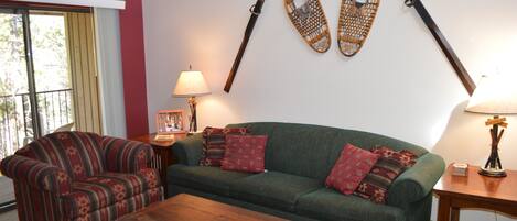 Fladskærms-tv, pejs