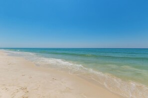 On the beach