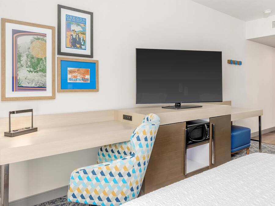 Room, 2 Queen Beds, Refrigerator & Microwave | Premium bedding, in-room safe, desk, laptop workspace