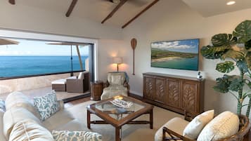 Een televisie en een dvd-speler