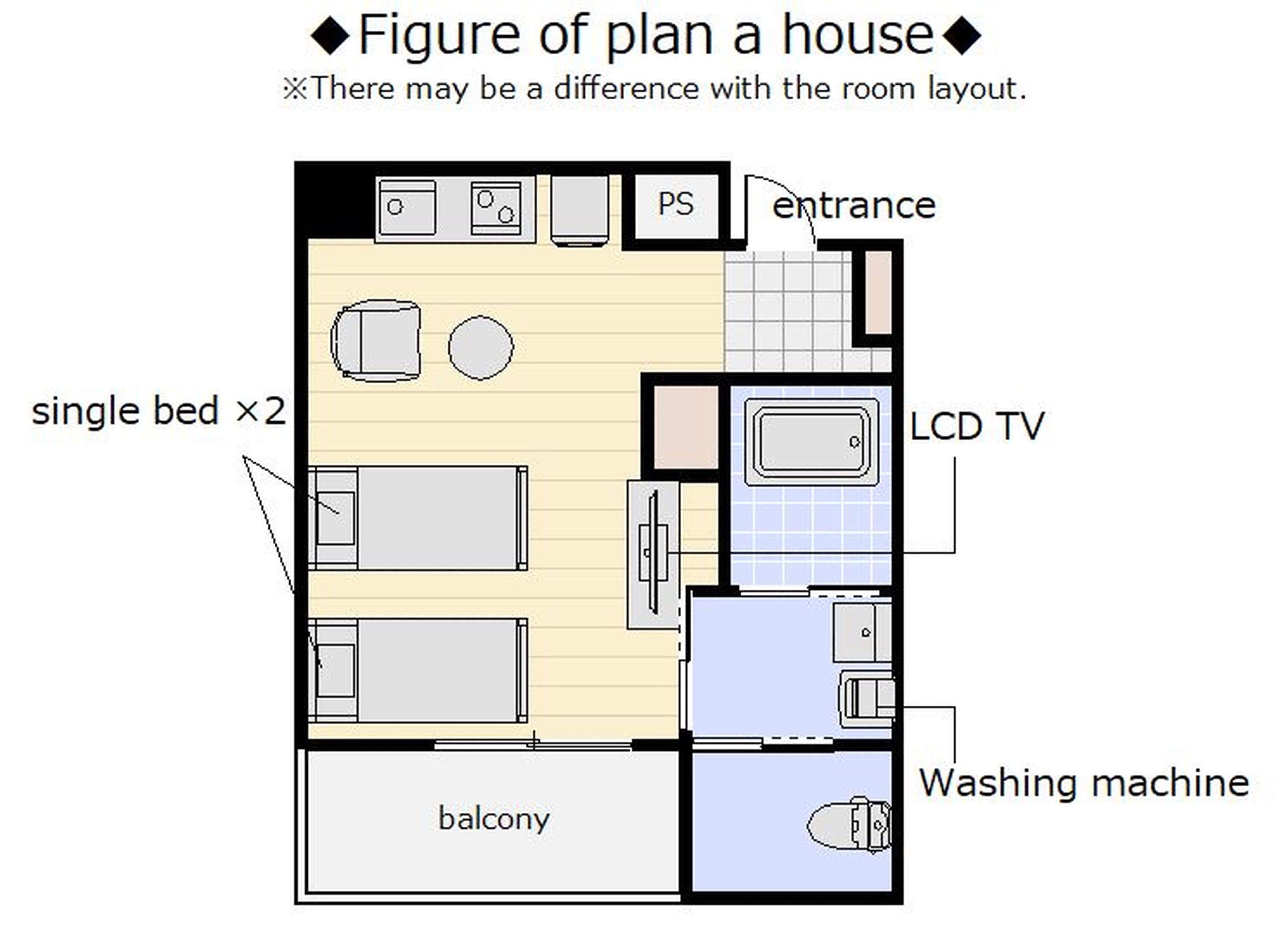 standard twin room | desk, free wifi