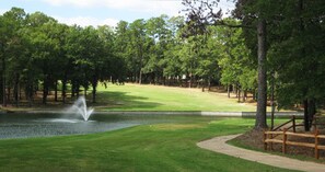 Property grounds - Beautiful East Texas Cottage on Private Lake - VRBO Premier Property (Holly Lake Ranch)