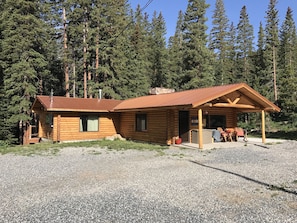 Exterior - Remodeled log cabin on the creek! (Idaho Springs)