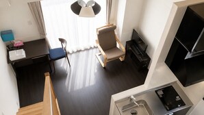 Loft Twin Room [27 sqm + 11 sqm loft], Non Smoking | WiFi (free) - Mr.KINJO in Uenokura (Naha)