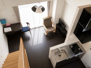 Loft Twin Room [27 sqm + 11 sqm loft], Non Smoking - Mr.KINJO in Uenokura (Naha)