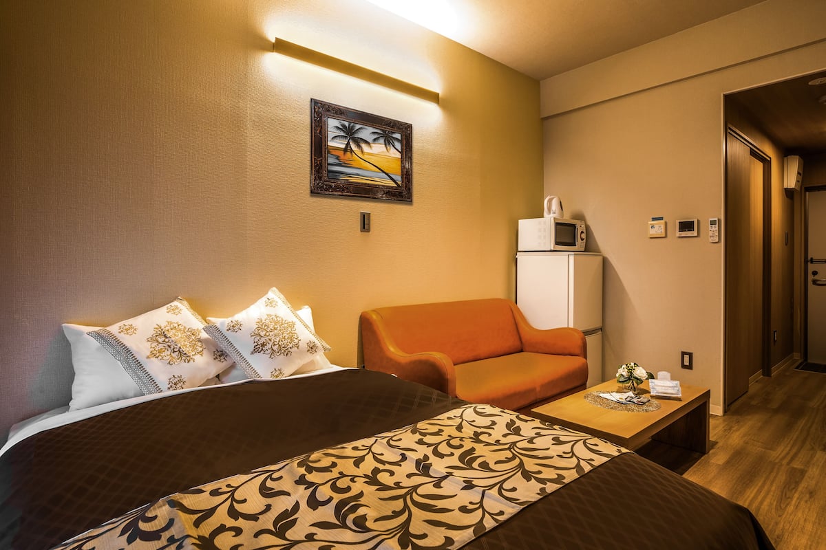 Habitación doble | Escritorio, wifi gratis, ropa de cama