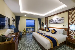 Deluxe Double Room with Rice Field Balcony | Premium bedding, minibar, in-room safe, desk - Le Pavillon Hoi An Boutique Hotel & Spa (Hoi An)