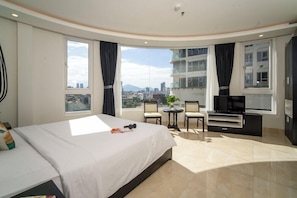 Egyptian cotton sheets, premium bedding, down duvets, memory-foam beds