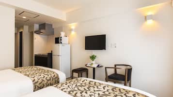 基础公寓, 副楼 (Nica's Makishi station 1, Twin Room) | 免费 WiFi