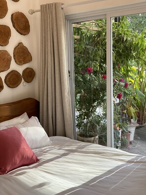 Studio, balcon | Bureau, fer et planche à repasser, Wi-Fi gratuit