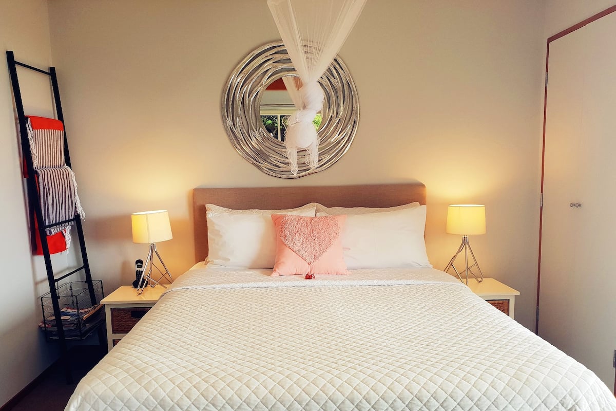 Premium bedding, individually decorated, individually furnished