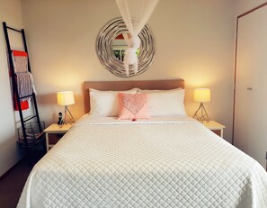 Studio, 1 grand lit | Literie de qualité supérieure, décoration personnalis ée