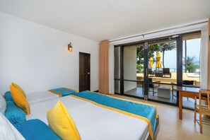 Deluxe Room, Ocean View | View from room - Grand Beach (Wadduwa)