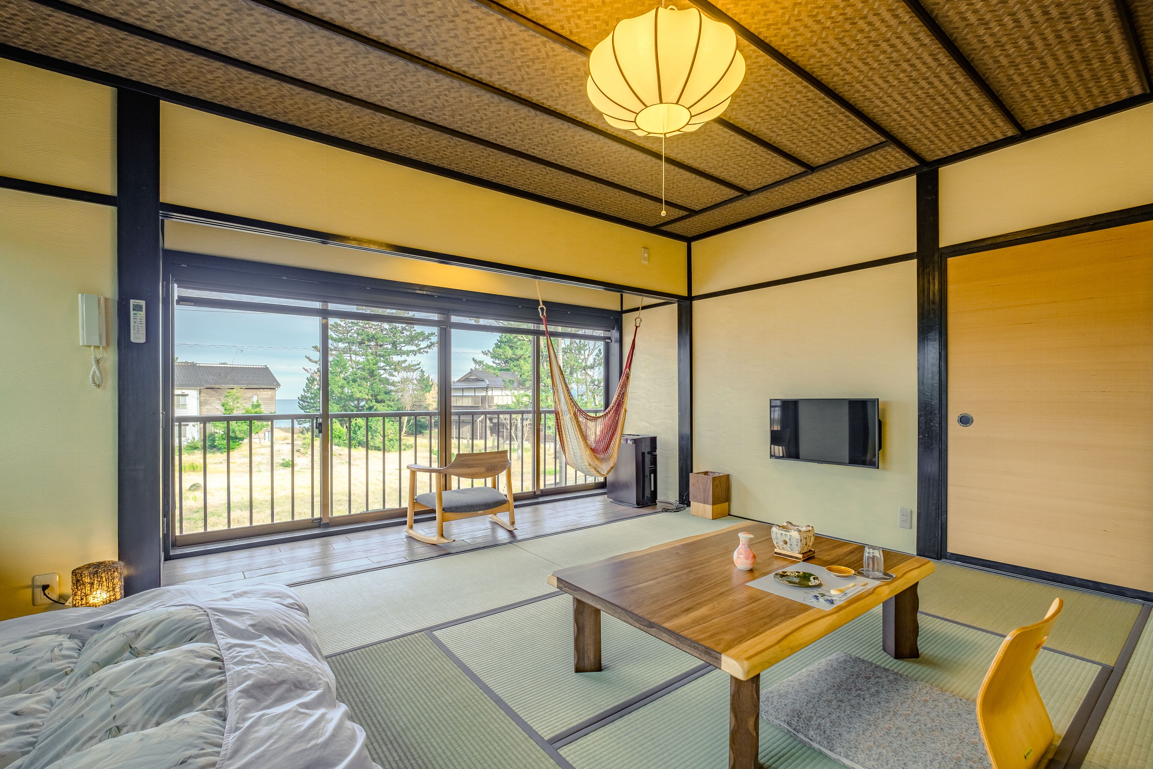 Japanese Style Room 10-13.5 Tatami-mats, Non Smoking | Living area | Smart TV