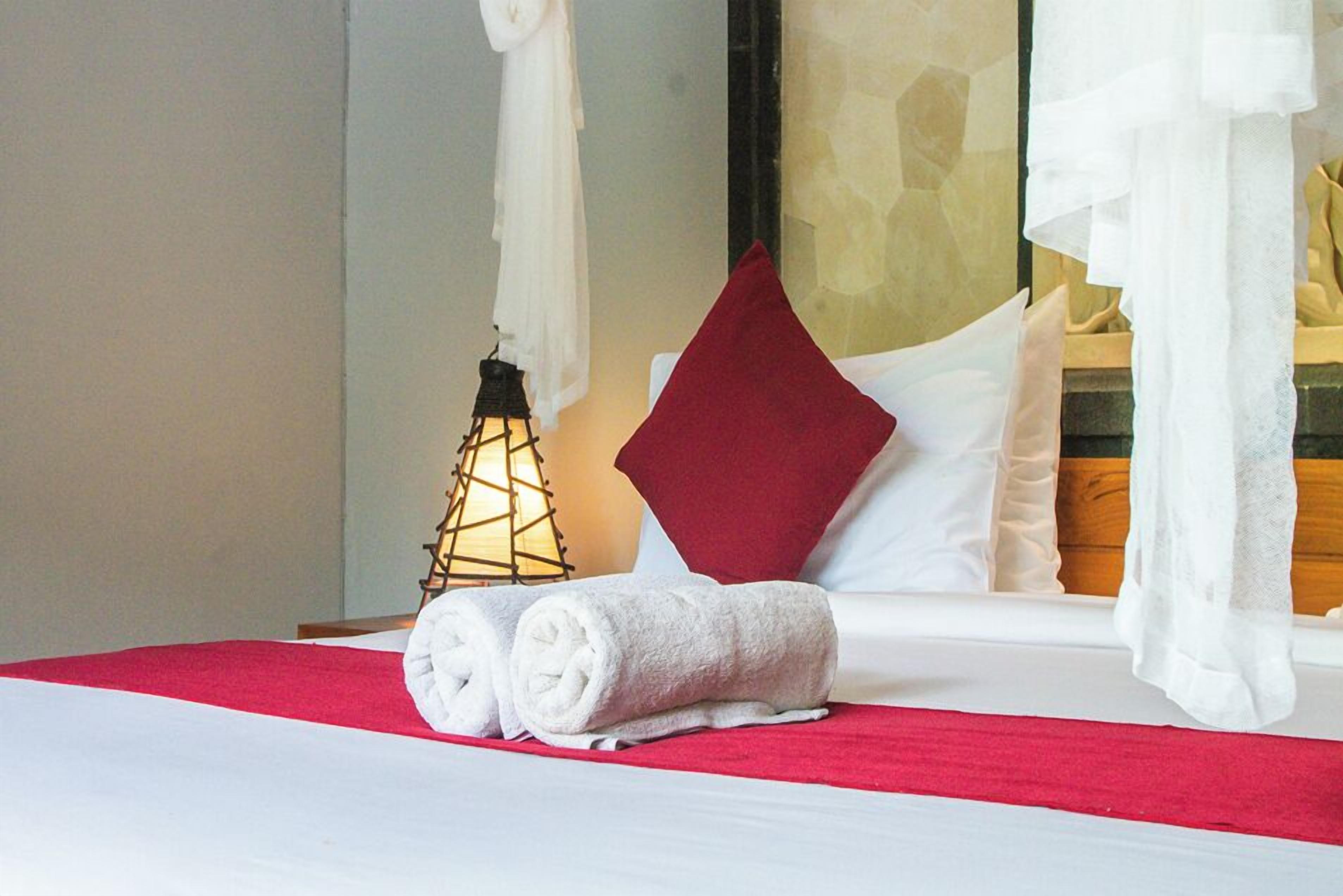 Villa, piscine privée | 1 chambre, bureau, Wi-Fi gratuit, draps fournis