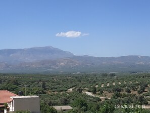 Luxury Villa, Multiple Beds, Terrace, Mountain View | Balcony view - Amazing Stone villa (Gortyna)