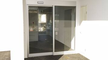 Entrada de la propiedad