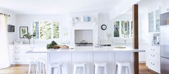 Retiro del interior de Hamptons