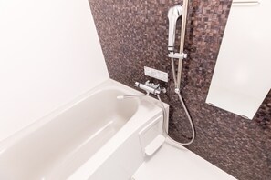 Double Room, Non Smoking | Bathroom | Separate bathtub and shower, deep-soaking bathtub, free toiletries - Mr.KINJO in PREMIUM TERRACE CHATAN (Chatan)