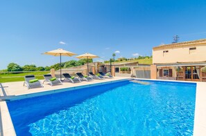 Pool - ES PONT DEN TEULARI NOU - Villa with private pool in Manacor. Free WiFi (Manacor)