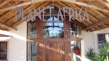Entrada de la propiedad