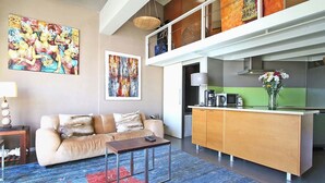 Departamento, 1 habitación | Sala de estar