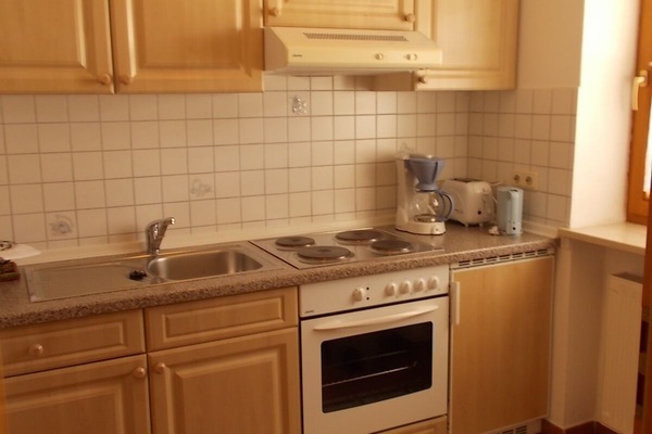 Appartement 40 qm, Wohn/Schlafraum, separate Küche, Terrasse-Küche