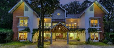 Fassade der Unterkunft