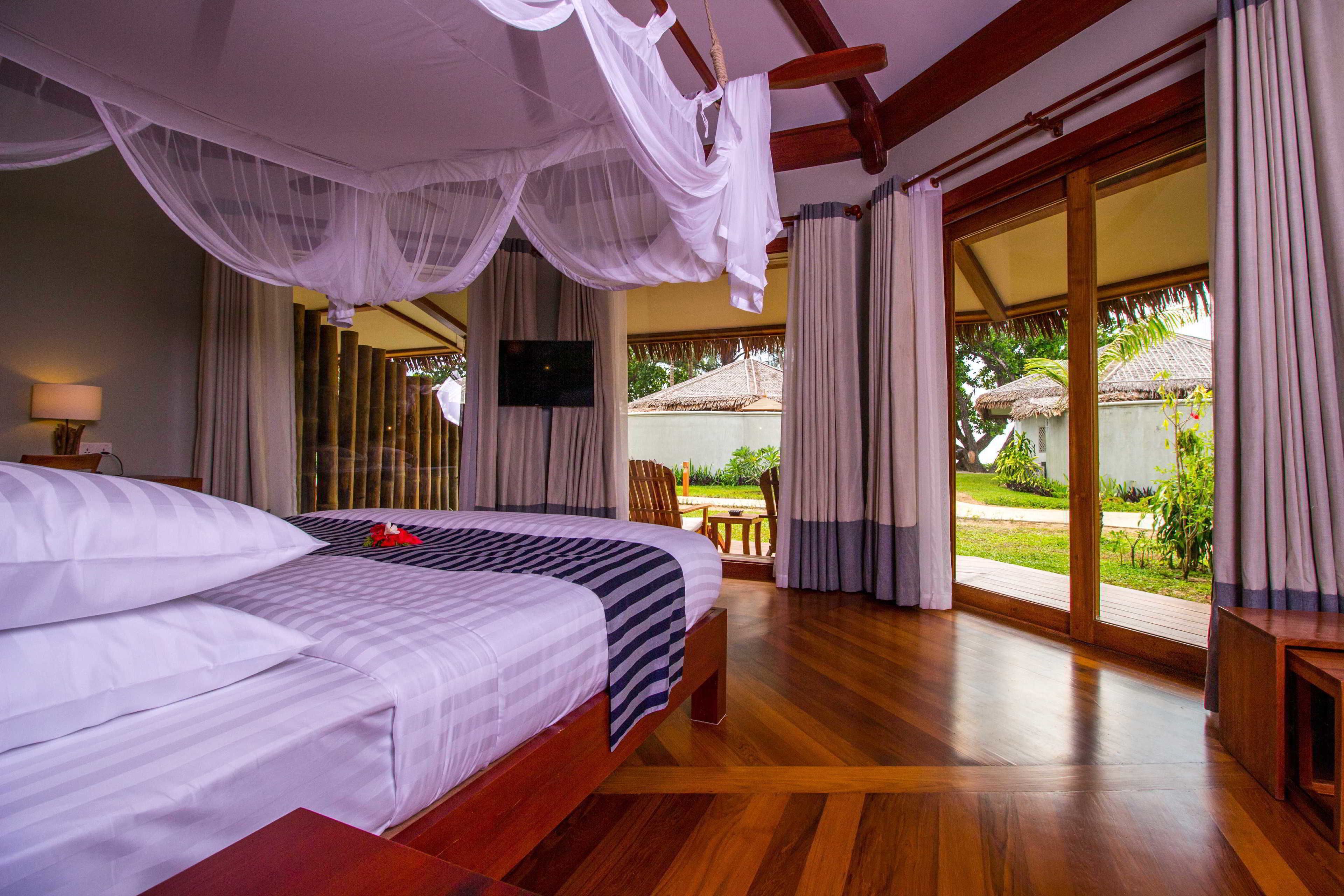 ngapali cottage with partial sea view | minibar, in-room safe, desk, blackout curtains