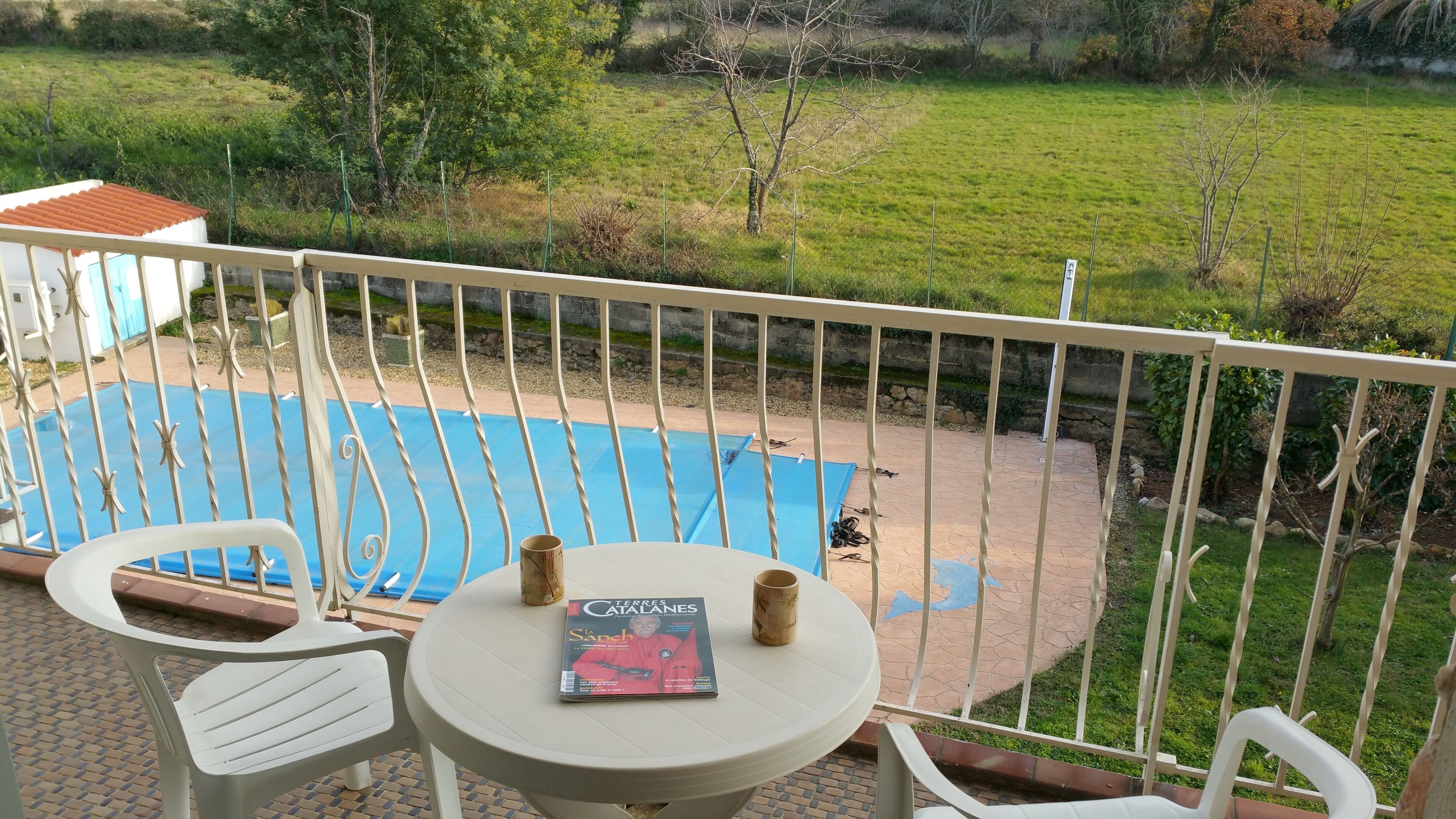 Quarto superior (Pradets) | Terraço/pátio