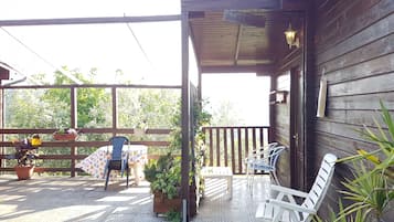 Chalet, 1 lit double | Balcon