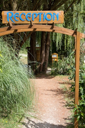 Entrada da propriedade