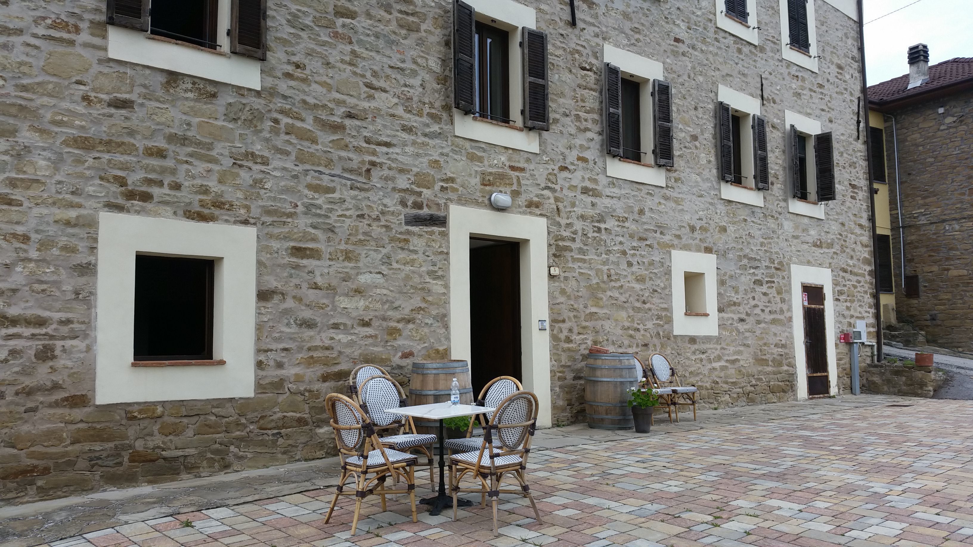 Entrée de l’hébergement