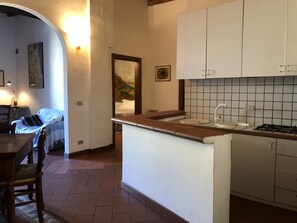 Apartment, 2 Schlafzimmer, Stadtblick | Eigene Küche | Großer Kühlschrank, Mikrowelle, Herdplatte