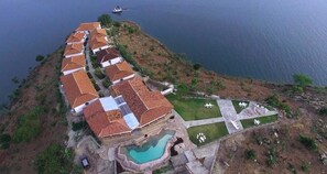 Aerial view - Kivu Lodge (Gishyita)