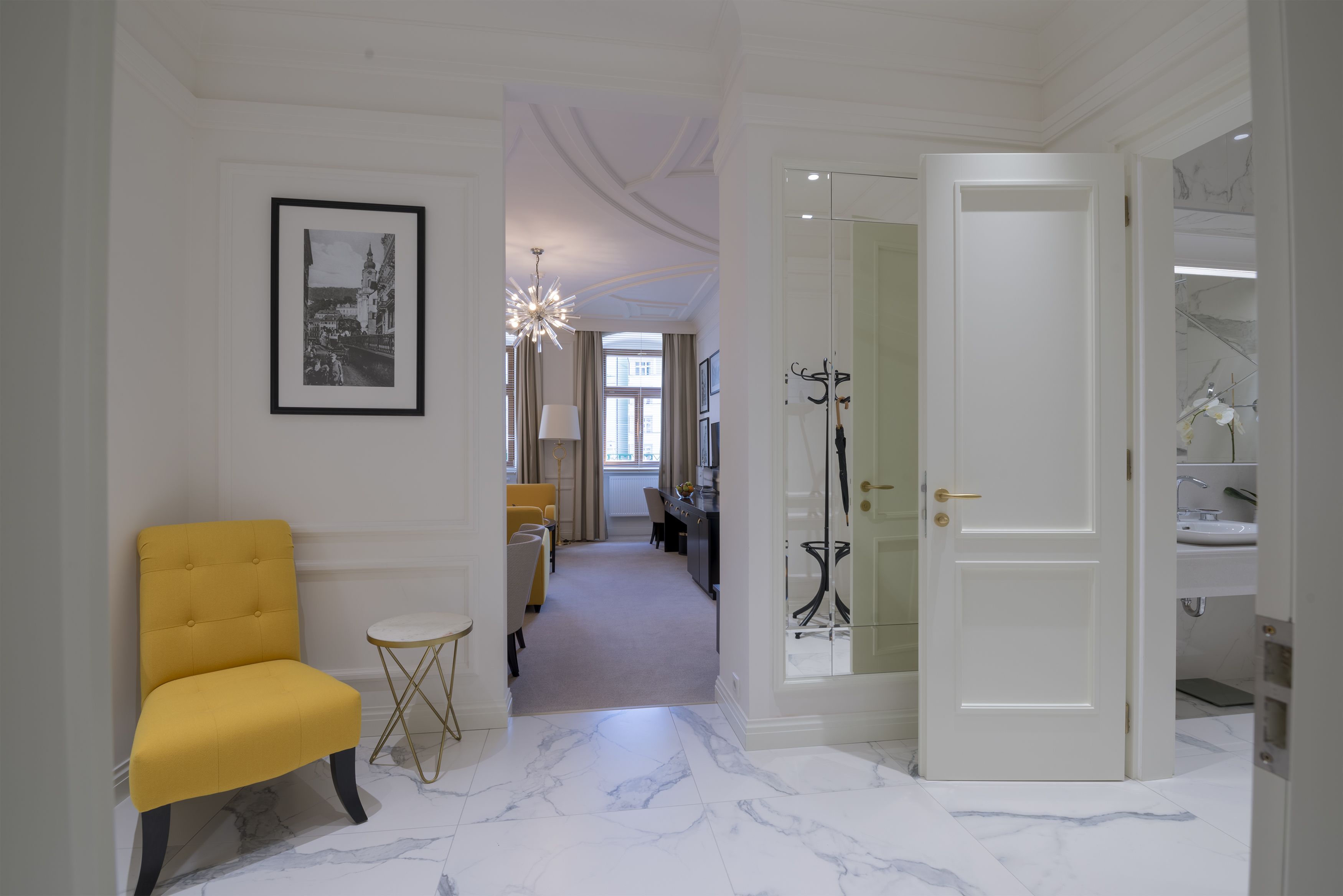 apartment | living area | flat-screen tv