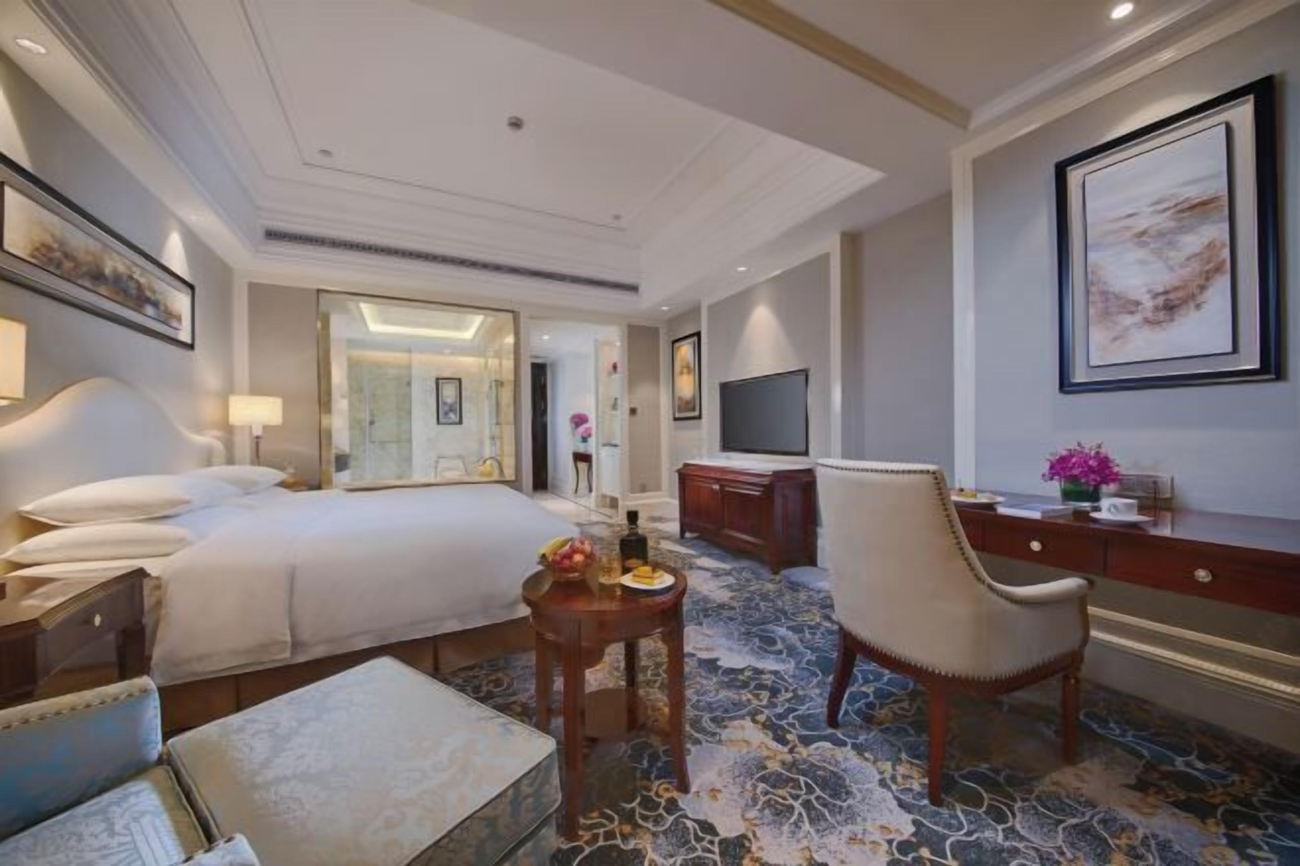 Desk, cots/infant beds, free WiFi