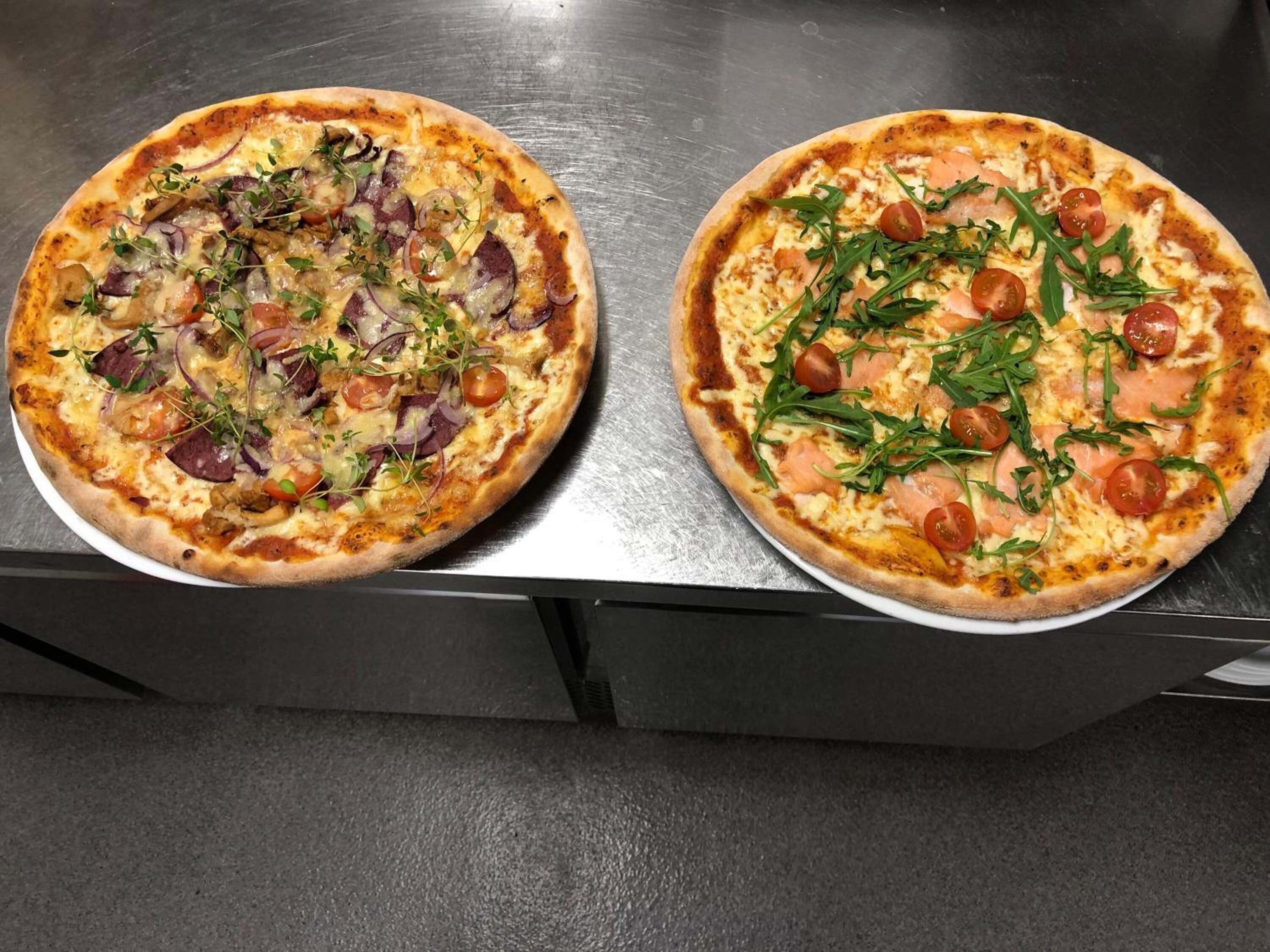 lunch and dinner served, local and international cuisine