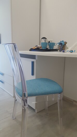 Double Room | In-room safe, desk, free WiFi, bed sheets - Residenza Burmaria (Tropea)